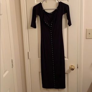 Black fashion nova dress